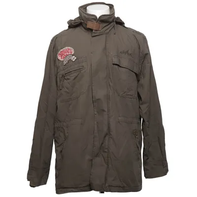 Parka (Green) from Quiksilver Cotton