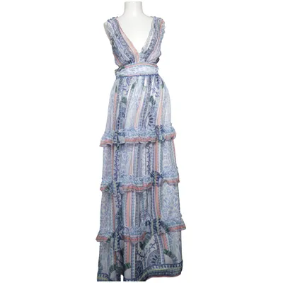 Långklänning (Blå, Vit, Flerfärgad) från By Malina Collection