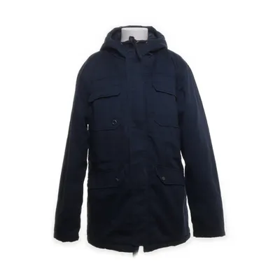 Parkas (Blå) från Smog Polyester, Bomull
