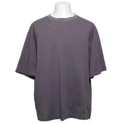 T-shirt (Grijs) van Uniqlo U Katoen, Elastaan, Gerecycled polyester