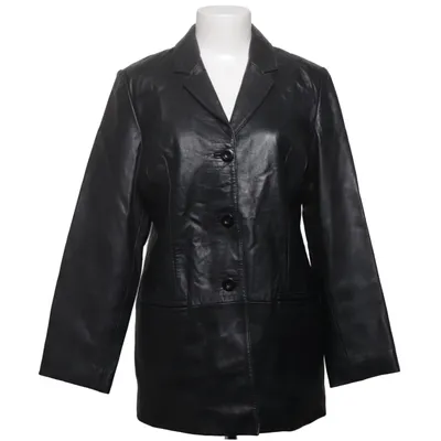 Veste en cuir (Noir) de La Boutique Cuir