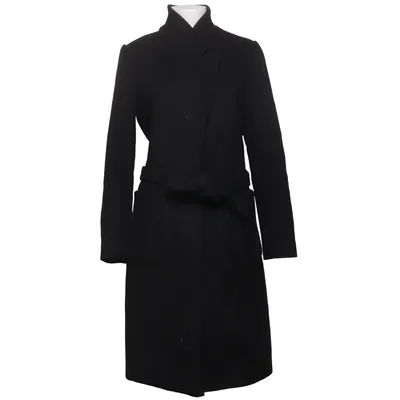 Frakke (Sort) fra Bruuns Bazaar Polyester, Viscose, Uld