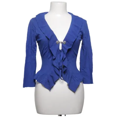 Wrap cardigan (Blue) from Zeva