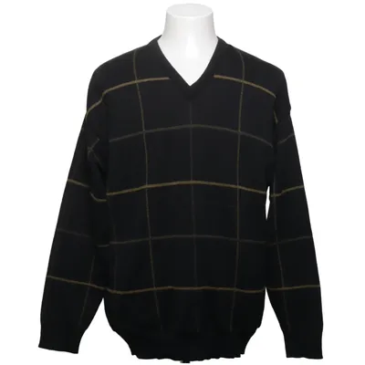 Pullover (Black, Gold) from Murrey Acrylic, Wool