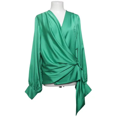 Blouse portefeuille (Vert) de Karmamia Polyester