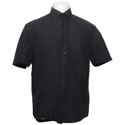 Short sleeve shirt (Black) from Mr Marten Cotton, Polyester