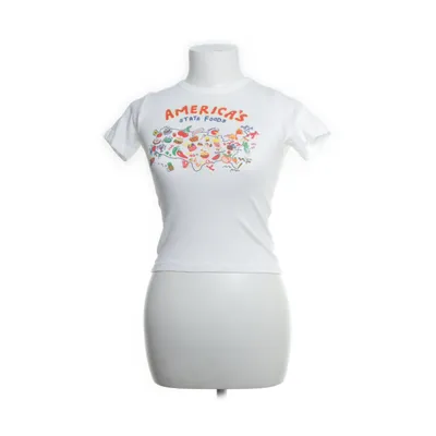 T-shirt (Wit) van Urban Outfitters Katoen