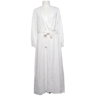 Wrap dress (White) from Elsa Ekman Bik Bok Polyester, Viscose
