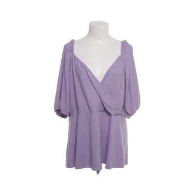 Peplumbluse (Pink) fra Happy Holly Elastan, Viscose, Genanvendt polyester
