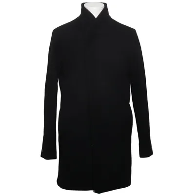 Frakke (Sort) fra Premium by Jack & Jones Polyester, Uld