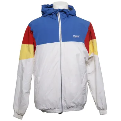 Jacket (White, Multicolored) from Snipes Elastane, Polyamide