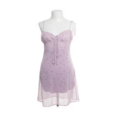 Jurk (Lila, Meerkleurig) van The Girl Who Polyester, Viscose