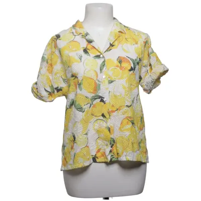 Short sleeve shirt (Yellow, White, Green) from Hugo Boss Cotton