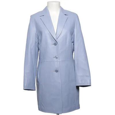 Leather coat (Purple) from Big L Acetate, Viscose