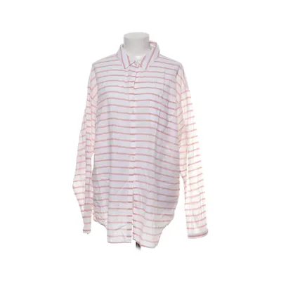 Blus (Vit, Röd) från Kaffe Bomull