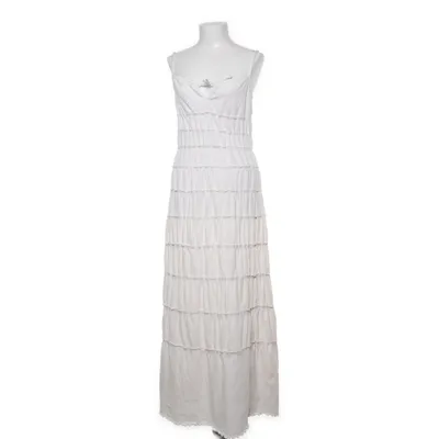 Långklänning (Vit) från Divided by H&M Bomull, Elastan, Polyester