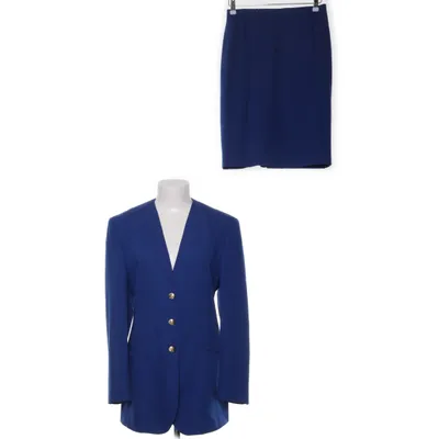 Dräkt (Blå) från DinoModa Polyester, Ull