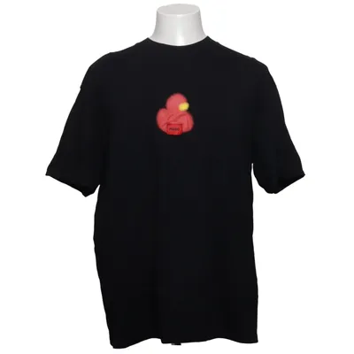 T-shirt (Svart, Röd) från Hugo Bomull, Elastan