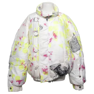 Daunenjacke (Weiß, Mehrfarbig) von Jet Set Daune, Feder, Polyamid