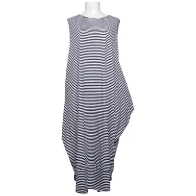 Dress (Blue, White) from Wendy Trendy Cotton, Elastane