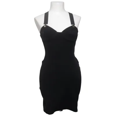 Jurk (Zwart) van KiK Katoen, Viscose, Wol