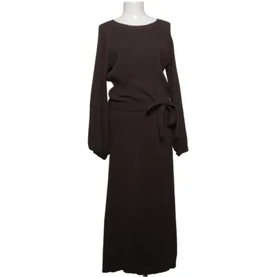 Maxi jurk (Bruin) van Bubbleroom Katoen, Gerecycled polyester