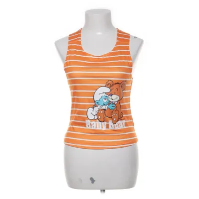 Tanktop (Oranje, Wit, Meerkleurig) van Romwe Katoen, Polyester