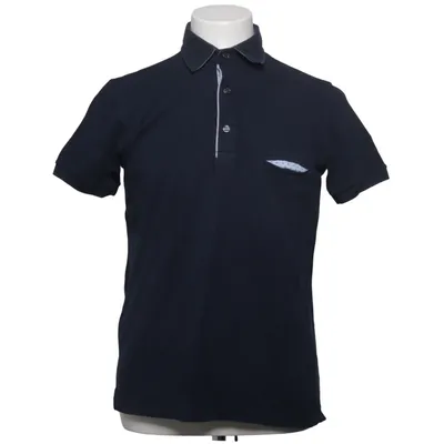 Poloshirt (Blauw) van Il Lanificio Katoen