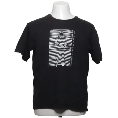 T-shirt (Zwart, Wit) van Rocky Katoen