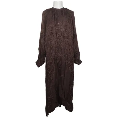 Shirt dress (Brown) from Rosemunde Silk, Viscose