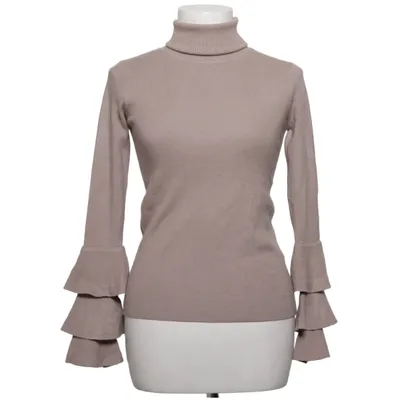 Rollkragenpullover (Beige) von Purple Queen Acryl, Nylon, Polyester
