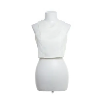 Crop top (Blanc) de Cameo Rose Élasthane, Polyester