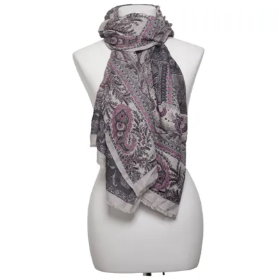 Écharpe (Gris, Violet, Beige) de Wittchen