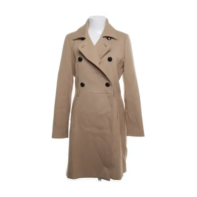 Jas (Beige) van Mango Basics Viscose, Polyester, Elastaan, Leer