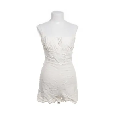 Jumpsuit (Beige) from Bershka Linen, Viscose