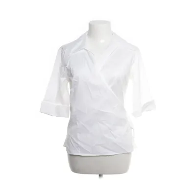 Wrap blouse (White) from Zara Woman Cotton, Polyester