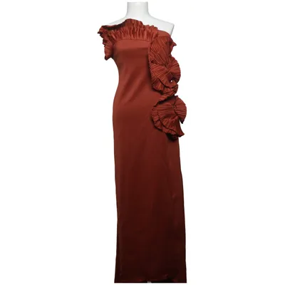 Avondjurk (Rood) van ASOS Design Elastaan, Polyester
