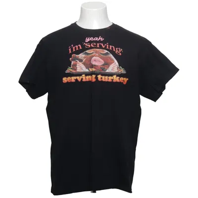T-shirt (Zwart) van Gildan Katoen