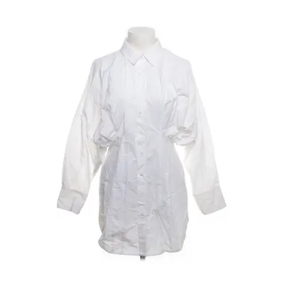 Shirt dress (White) from Zara Cotton