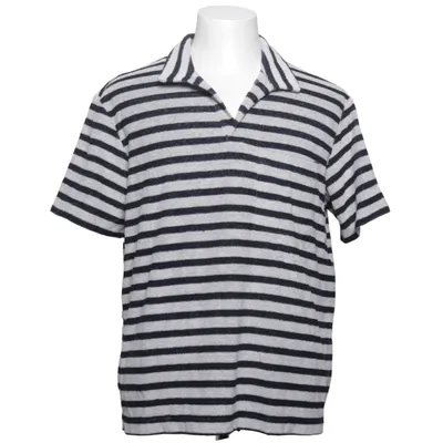 Polotrøje (Blå, Flerfarvet) fra H&M Man Bomuld, Polyester