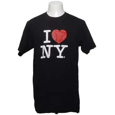 T-shirt (Sort) fra I Love NY Bomuld