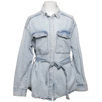 Denim jacket (Blue) from Gina Tricot Cotton, Lyocell
