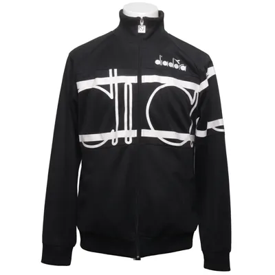Trainingsjack (Zwart, Wit) van Diadora Polyester