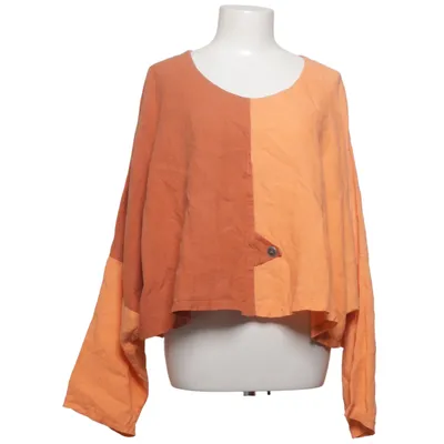 Top (Orange, Brown) from Olars Ulla Klädd i Konst Linen