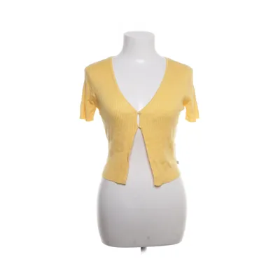 Cardigan (Yellow) from QS by S.Oliver Viscose, Polyamide