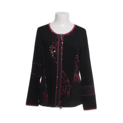 Cardigan (Black, Multicolored) from Pause Café Acrylic, Cotton, Elastane, Viscose