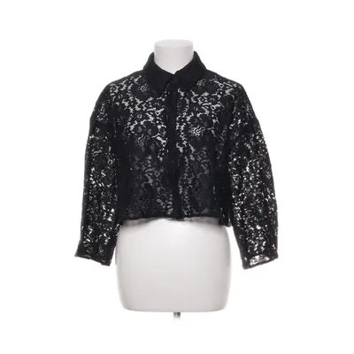 Blouse (Noir) de Zara Élasthane, Polyamide