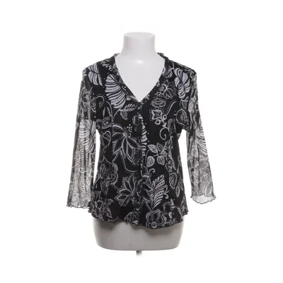 Blouse (Black, Multicolored) from Vunic Acetate, Nylon