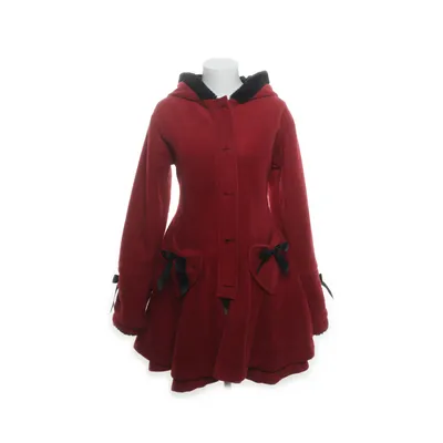 Duffle coat (Black, Red) from Poizen Industries