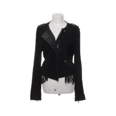 Läderjacka (Grå) från VILA Skinn